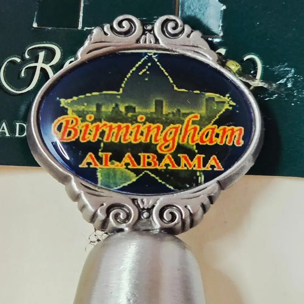 Rawcliffe Pewter Birmingham Alabama Mini Souvenir Bell 2002 New in Case
